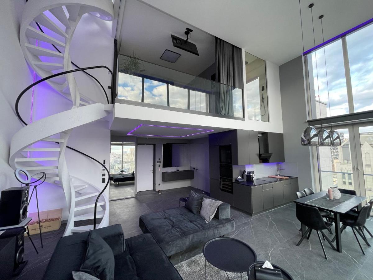 شقة The Penthouse كييف المظهر الخارجي الصورة