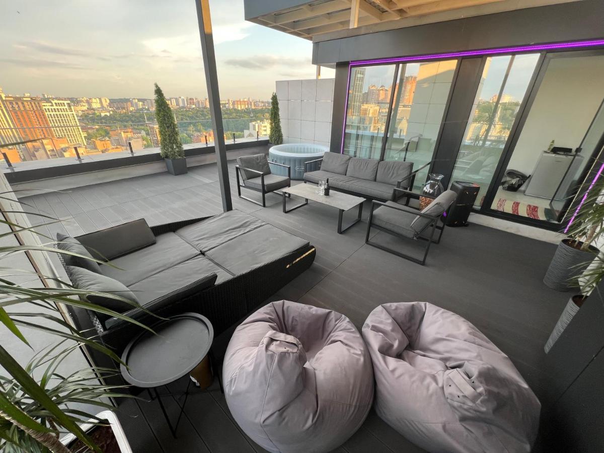 شقة The Penthouse كييف المظهر الخارجي الصورة