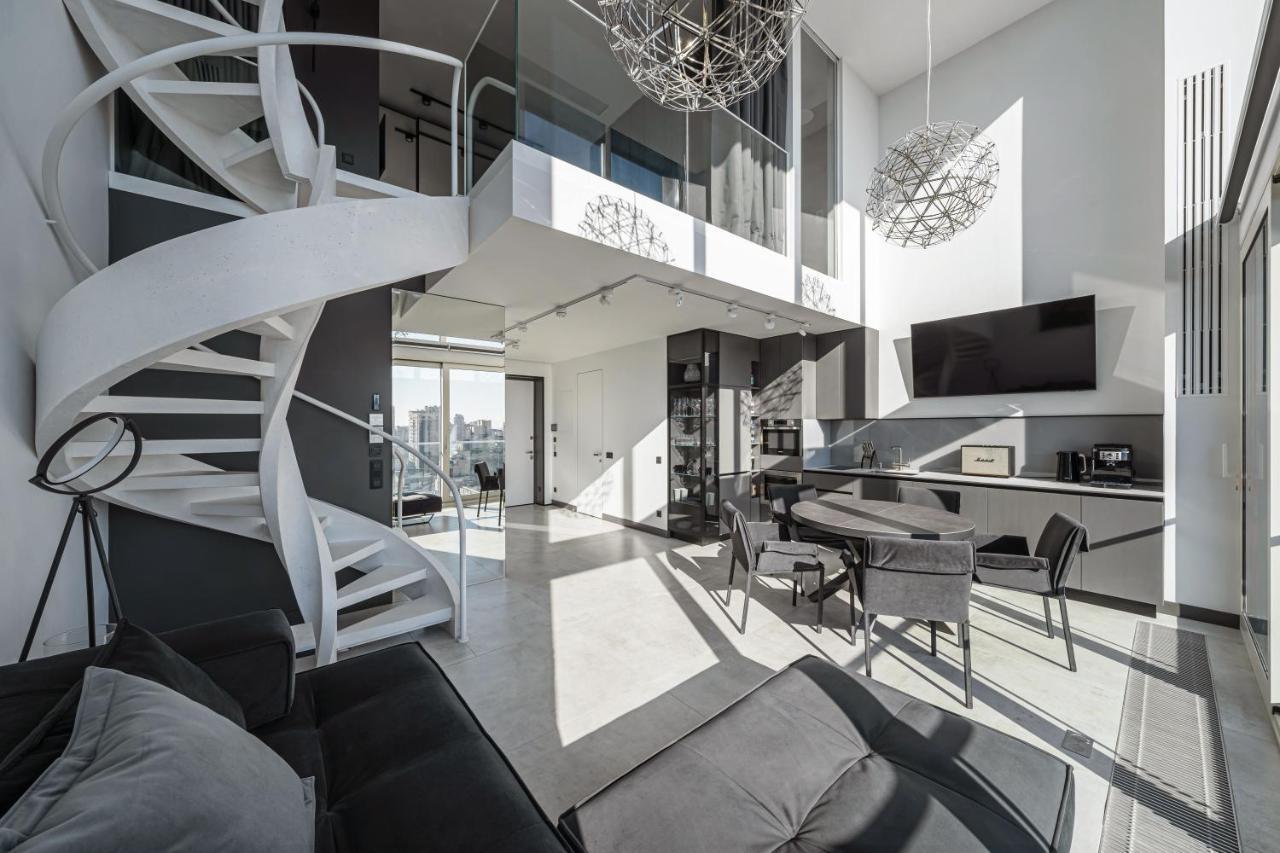 شقة The Penthouse كييف المظهر الخارجي الصورة