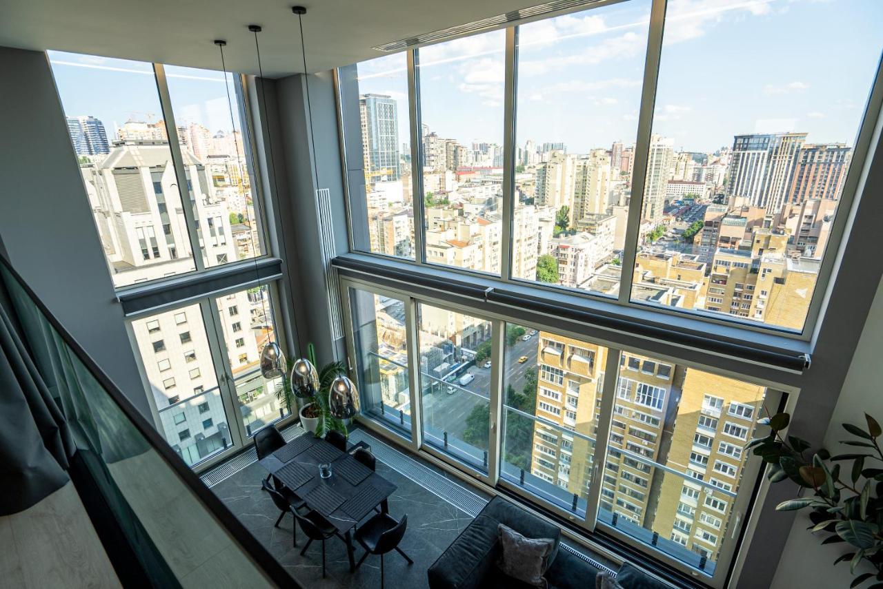 شقة The Penthouse كييف المظهر الخارجي الصورة